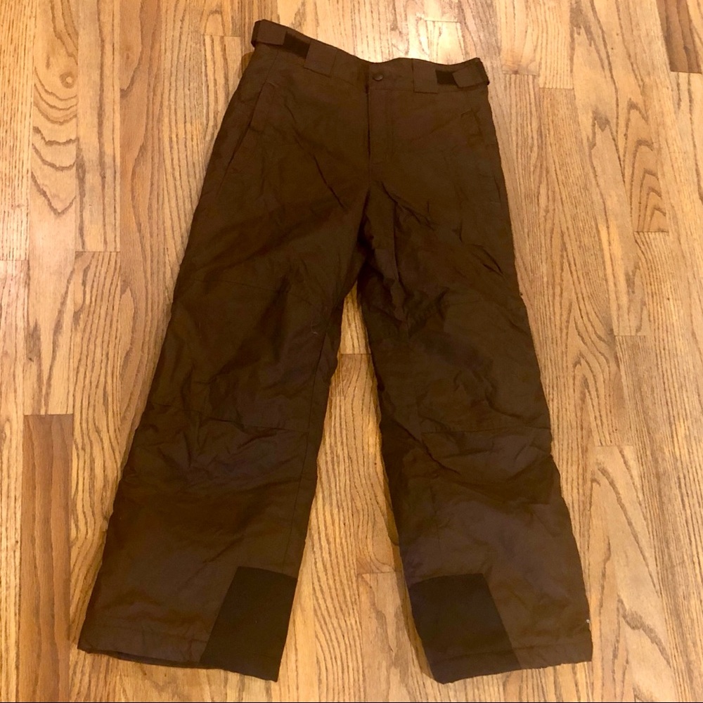 Columbia brown Ski pants (kids fit adult size 0/2)